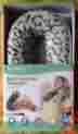 H-1491-7 Massager Health Touch Nib Plush Snow Leopard Pattern Multi Purpose