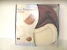H-5088-1rd Health Touch Foot Massager Vibration Wine Color Nib 889779003425