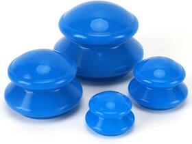 H-bday 313051190188 Silicone Cupping Therapy Set Professional Studio And Home Massage T