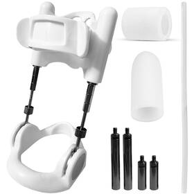 H2son 8971002 Upgraded Third-generation Male Extender Physical Stretching White