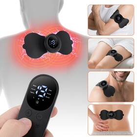 Hailicare 10020381x7u2205 Electric Heating Tens Unit Muscle 19 Levels Pulse Stimulator Machine Massager