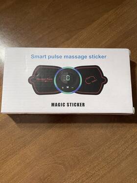 22232372288-1 Hailicare Smart Pulse Massager Sticker Back Full Body Muscle Stimulator Pain Relief Device