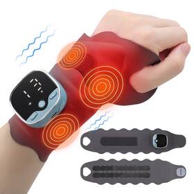 24746992286-1 Hailicare Electric Heating Wrist Massager Hot Compress For Arthritis Carpal Tunnel Relief