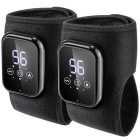 Cl-2888 Hailicare Pair Electric Foot Ankle Massager Pain Relief 3 Modes Vibration Hot Compress Usa