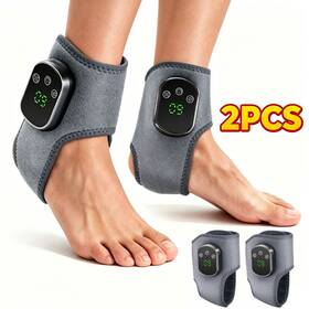 Xbl-8688a1 Hailicare 2pcs Red Light Therapy Ankle Massager Pain Relief 5 Heating Levels 3 Vibration