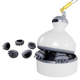 Hair-00003 Hairkink Electric Scalp Massager Hair Growth With 4 Massage Modes And Oil Compartment - He