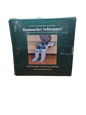Hammacher Schlemmer 196469730371 The Circulation Improving Air Compression Leg Wraps With Box