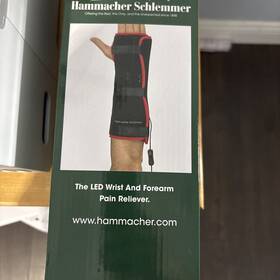 Hammacher Schlemmer 857563004330 Heated Infrared Wrist Forearm Pain Reliever Massage Medical-grade Led