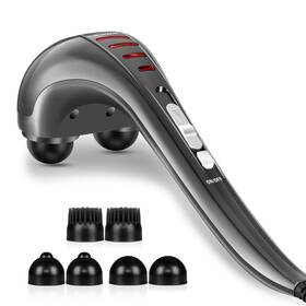 B07gwtf4jt Hangsun Handheld Neck Back Massager Pain Relief Deep Tissue Electric Double Head