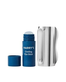 Harrys 726085009195 Cooling Eye Kit For Men - Gua Sha Depuffing Facial Massage Tool And Cool