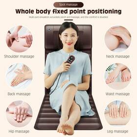 Bj86773 Hd21us Full Body Massage Mattress Mat Memory Foam With Heat And 10 Vibration Motors Pad