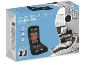 Health Touch 889779005542 Massage Mat Double Sided Full Body With Vibration And Heat