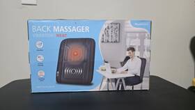 H-2076-4 Health Touch 889779006297 Back Massager With Soothing Heat And Vibration New