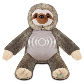 Health Touch 889779007232 Plush Vibrating Sloth Huggable Massager With Relaxing Vibration New