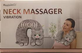 Health Touch 889779007317 Plush Vibrating Cat Kitten Neck Massager Relaxing Vibration New