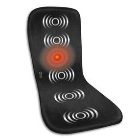 Health Touch 889779007584 Double-sided Full Body Massage Mat Vibration Heat Hi Lo Relaxation