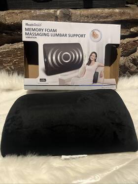 F155300g5fx36256 Health Touch Memory Foam Massaging Lumbar Support Vibration By