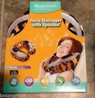 Health Touch Melt Away Tension With Neck Massager Speaker Orange Black 015191346837