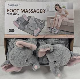 Healthtouch 889779007423 - Battery Foot Massager Elephant Plush / Kids And Adults