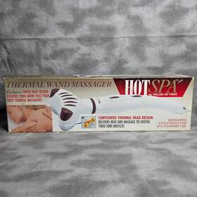 Helen Of Troy 078729617526 Hot Spa Thermal Wand Massager #61752 Vintage 1998 New