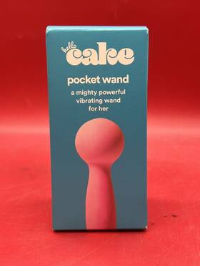 Hello Cake 850017395589 Pocket Wand Travel Size Vibrating