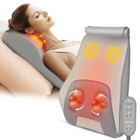 Heycool 725414303263 Back Massager For Pain Relief Deep Tissue Shiatsu And Neck Wit