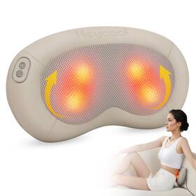 Hy-618 Heycool Us Back Massager With Heat Shiatsu Neck Deep Tissue Kneading Massage