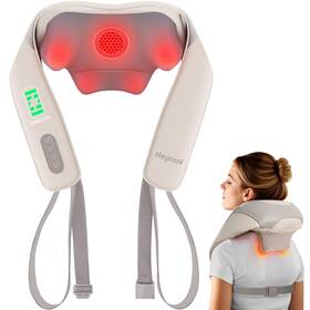 Hy-6g2-2 Heycool Cordless Neck And Shoulder Massager Graphene Heating Upgraded Shiatsu Back