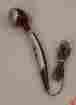 Hg-2 Homedics Adjustable Infrared Vibrating Body Massager W Heat Maroon Gray