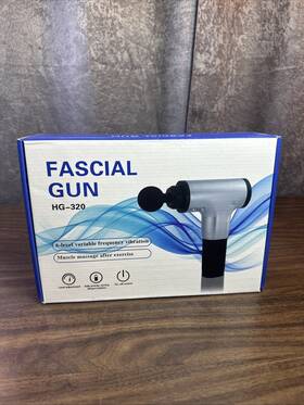 Hg-320 Hg Hb-320 Fascial Gun In Red 6-level Frequency Vibration Muscle Massage Nib