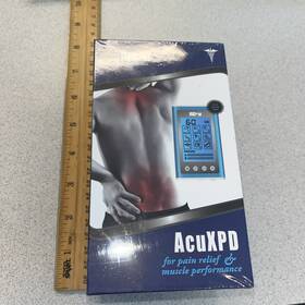 Hidow 793936767047 New Acuxpd Electronic Massager For Pain Relief And Muscle Performance Sealed