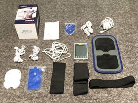 Hidow 793936767511 Acuxpd-s Electronic Pulse Massager For Pain Relief And Muscles Bundle