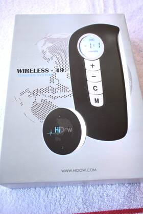 Hidow 851640007399 Wireless 49 Tens/ems System Electric Massager - Muscle Stimulator For Pain