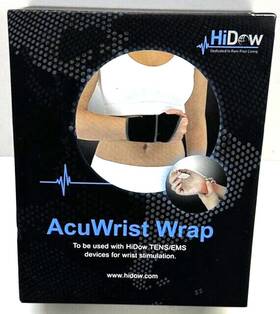Hidow 851640007689 Acuwrist Lightweight Compression Wrist Wrap Arm Stimulator