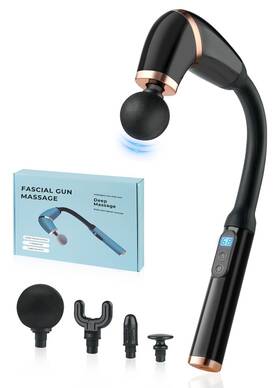 Hiluce 976757560279 Massage Gun Deep Tissue With Upgraded Extended Handle12mm Back