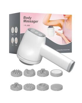 Pl-668dc Hipidian Body Sculpting Machine - Rechargeable Cellulite Massager With 5 Models And 6 Sp