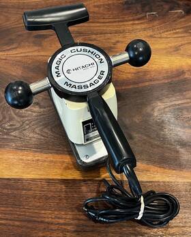 Hvc-450 Hitachi Vintage Magic Cushion Massager 2-speed Made Japan Tested Working
