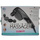 Hm8w17 Conair Touch Tone Massager Grey Attachments New Muscles 074108368300