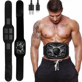 Hoercaal 616943853018 Abs Stimulator Portable Ems Abdominal Muscle Toner For Home And Office Fitne