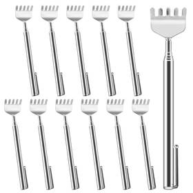 Bs-12p-5c Hofason 12 Pack Stainless Steel Back Scratchers With Clip Gift For Men Women Adults