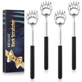 Hfs-1606 Hofason 4 Pack Back Scratcher For Men Women Fathers Day Dad Of Black