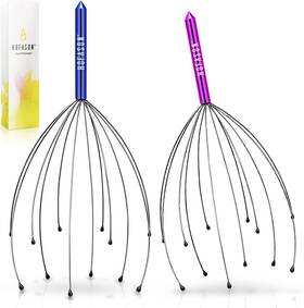 Hofason-12f2p Hofason Scalp Massager Handheld Head Tingler Scratcher For Deep Rela