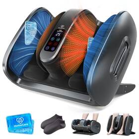 Sfm01g Homecare Shiatsu Foot Massager With Heat And Ice Therapy - Gray Deep Kneading For