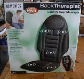 Bk-300 Homedics 031262002723 Back Therapist 5 Motor Seat Massager With Heat