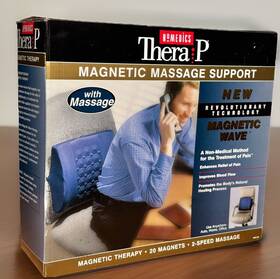 Homedics 031262004710 Thera P Magnetic Massage Support Cushion - 20 Magnets Auto Home Office
