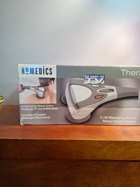 Homedics 031262008756 Therapist Select Wave Action Massager With Heat As Shown