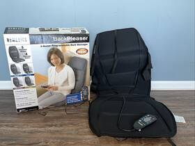 Homedics 031262009272 Back Pleaser 5-motor Massage Seating System With Heat Massager
