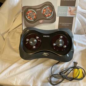 Fms-155hbk Homedics 031262070234 Shiatsu Deluxe Foot Massager With Heat Model Works Great