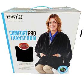 Homedics 031262082565 Nib Comfort Pro Transform Cordless Convertible Throw Heat And Vibration