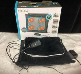 Homedics 031262086976 All Body Massage Pro- Cordless Rechargeable Cushion With Heat